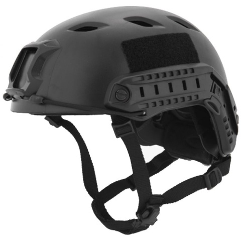 Lancer Tactical ACH Base Jump Tactical Gear Helmet - BLACK - M/L