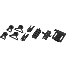 Lancer Tactical ACH Base Jump Tactical Gear Helmet - BLACK - M/L