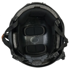 Lancer Tactical MH Ballistic Type Tactical Gear Helmet - Black - L/XL
