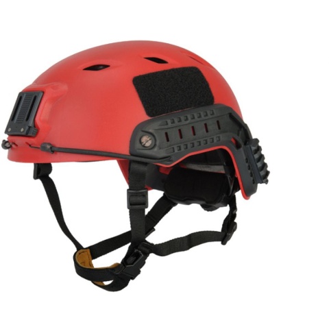 Lancer Tactical ACH Base Jump Helmet - Red - L/XL