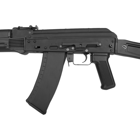 KWA Airsoft AKR-74M AEG Electic Recoil ERG EBB Assault Rifle - BLACK
