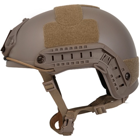 Lancer Tactical Airsoft Ballistic MH Type Helmet (Color: Tan)