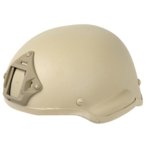 Lancer Tactical MICH 2002 ABS Plastic Airsoft Helmet - DARK EARTH