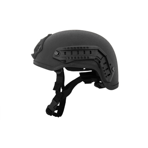 Lancer Tactical Airsoft GUN Mich 2001 NVG Safety Helmet - BLACK