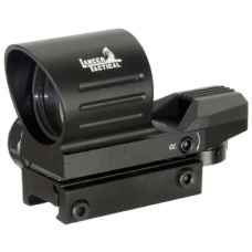 Lancer Tactical Red & Green Dot Reflex Sight Scope - BLACK