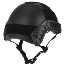 Lancer Tactical FAST Ballistic Type Tactical Gear Helmet - BLACK
