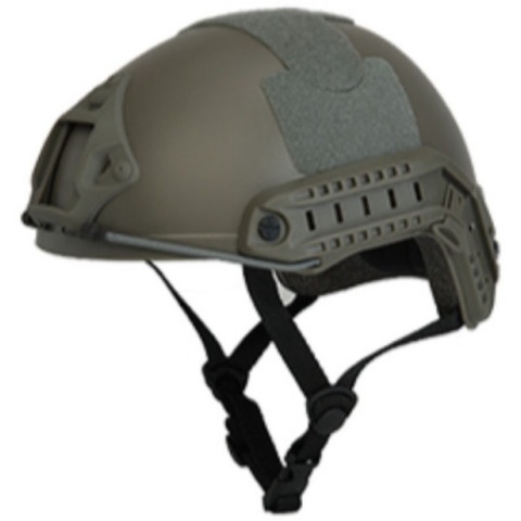 Lancer Tactical FAST Ballistic Type Gear Helmet - FOLIAGE GREEN