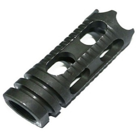 Lancer Tactical Phantom Airsoft Flash Hider w/ CCW 14mm Threading