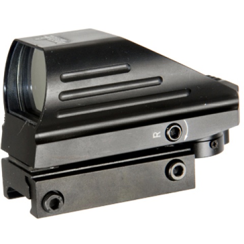 Lancer Tactical CA-424B Red and Green Dot Reflex Sight w/4  - Reticles