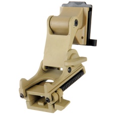 Lancer Tactical Airsoft Helmet NVG Accessory Mount - TAN