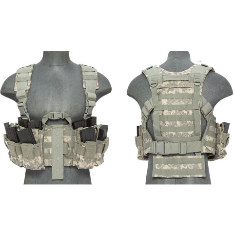 Lancer Tactical M4 Tactical Apparel Chest Harness - ACU