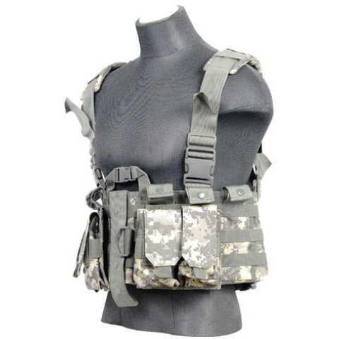 Lancer Tactical M4 Tactical Apparel Chest Harness - ACU