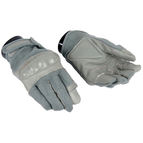 Airsoft Tactical Hard Knuckle Gloves - SMALL - FOLIAGE