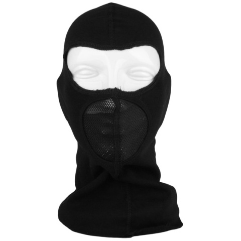 G-Force Tactical Airsoft Balaclava w/ Integrated Mouth Guard - BLACK