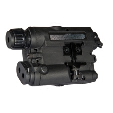 Lancer Tactical PEQ - 15 Green Tactical Laser - BLACK w/Battery case