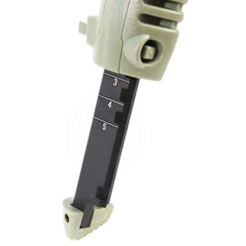 BattleAxe ACG Rapid Deploy Bipod Foregrip for Airsoft Rifles - OD