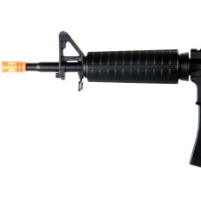 Well Airsoft M4 AEG Carbine Assault Rifle Fixed Stock - BLACK