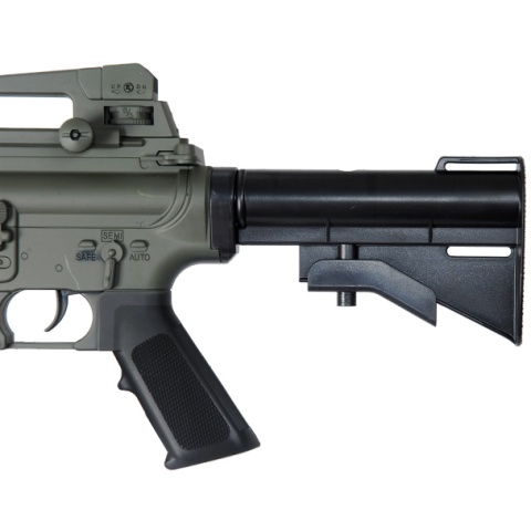 UK Arms Airsoft M4 AEG Adjustable Stock ABS Plastic - BLACK