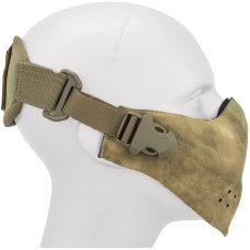 AMA Neoprene Airsoft Hard Foam Lower Face Mask - AT-FG
