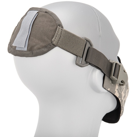 AMA Neoprene Airsoft Hard Foam Lower Face Mask - ACU