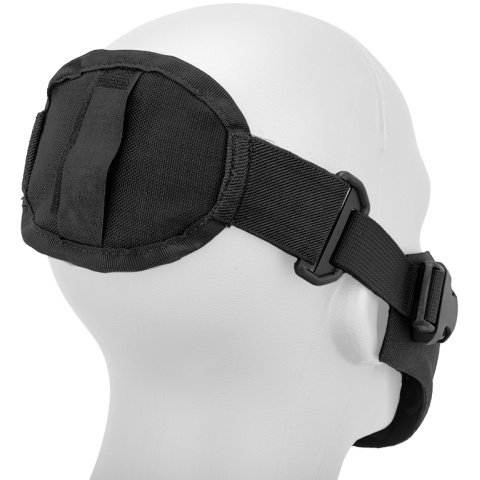 AMA Neoprene Airsoft Hard Foam Lower Face Mask - BLACK