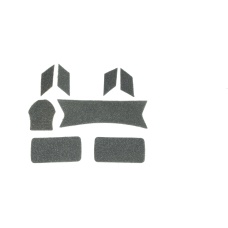 Lancer Tactical Maritime Helmet Devil Hook and Loop Stickers- GREEN