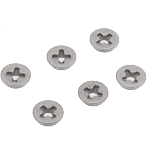 Lancer Tactical Airsoft 8mm Bearing w/ Cross Slot - 6 PACK