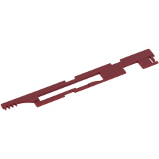 Lancer Tactical Airsoft Version 3 AEG Selector Plate - RED