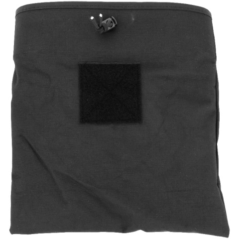 Lancer Tactical Airsoft Large Foldable Magazine Dump Pouch - BLACK