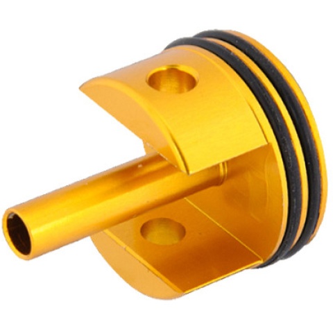 Lancer Tactical Airsoft Long Nozzle Cylinder Head for Version 3 AEGs