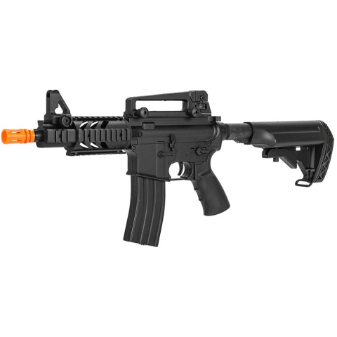 Well D3809 Airsoft AEG Rifle w/Adjustable Crane Stock - BLACK