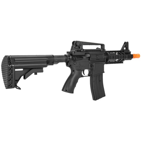 Well D3809 Airsoft AEG Rifle w/Adjustable Crane Stock - BLACK