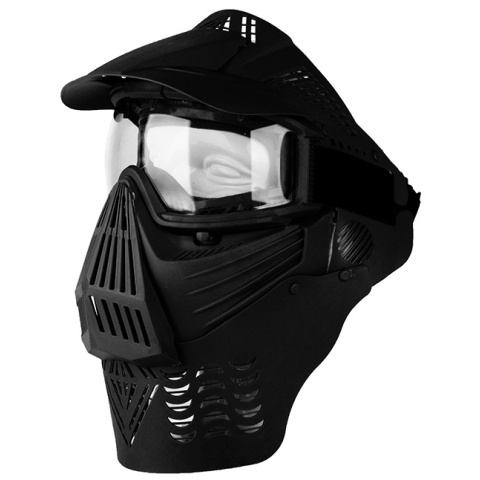 G-Force KING Elite Full Face Extended Clear Face Mask w/ Visor