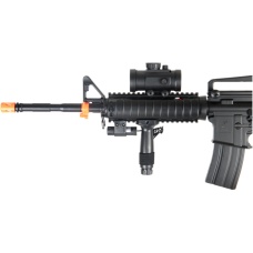 Double Eagle M83B2 M4 LPEG Airsoft Rifle w/ Flashlight & Dot Scope