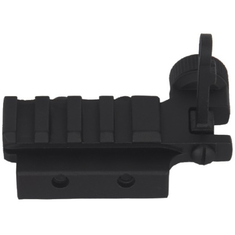 DBoys BIP-04 Iron Sights w/PDW Flip-Up Rear Sight Base