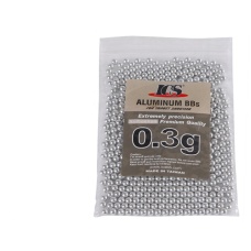 0.30g ICS Airsoft Aluminum Seamless BBs - 500rd Bag