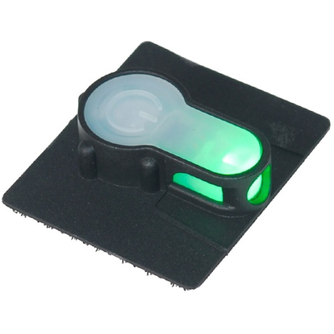 FMA Airsoft S-Lite Tactical Safety light w/Green LED - BLACK
