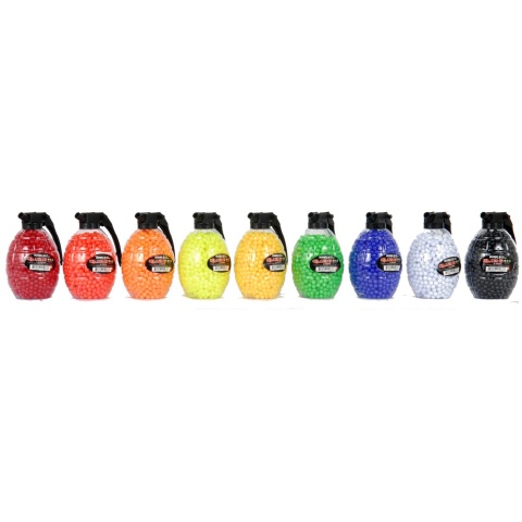 0.12g UK ARMS Airsoft BB Grenade Container - 1500rd Bottle