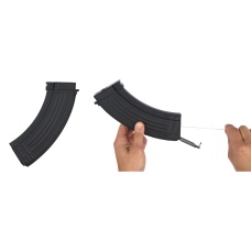 Lancer Tactical Airsoft 520 Round Flash Magazine for AK Series AEGs (Color: Black)