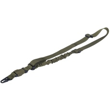 Lancer Tactical Airsoft Quick Detach 1-Point Weapon Sling w/Metal Hook - OLIVE DRAB GREEN
