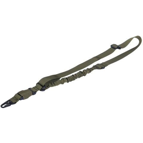 Lancer Tactical Airsoft Quick Detach 1-Point Weapon Sling w/Metal Hook - OLIVE DRAB GREEN