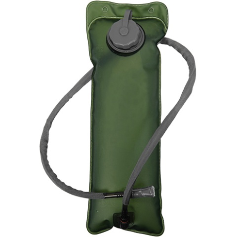Lancer Tactical Airsoft 3 Liter Insulated Hydration Bladder w/ Bite Valve - ACU
