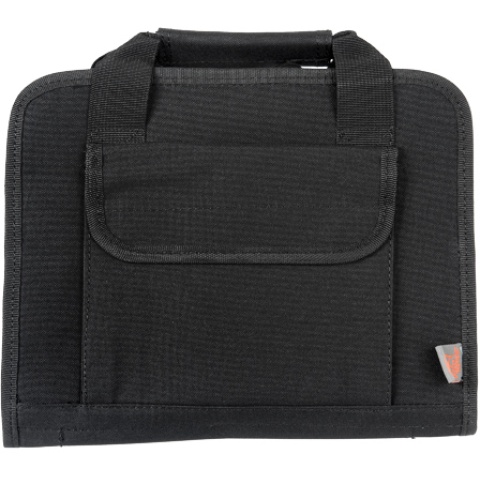 Lancer Tactical Airsoft Soft Dual Pistol Carrying Bag w/ Handle - BLACK