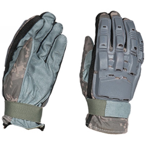 Paintball Full Finger Gloves - X LARGE - ACU
