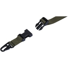 Lancer Tactical Airsoft Quick Detach 2-Point Padded Weapon Sling - OD GREEN