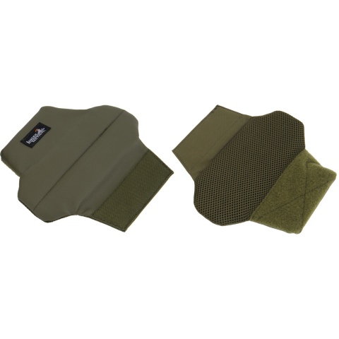Lancer Tactical Airsoft Protective Shoulder Pad For CA-313 - OLIVE DRAB GREEN