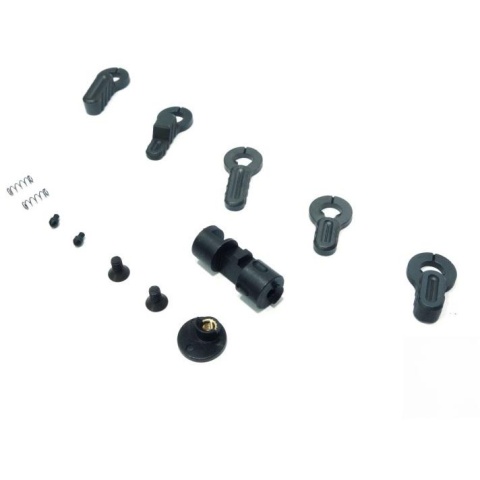 PTS Airsoft B.A.D GBBR Ambidextrous Ambi Safety Selector - BLACK