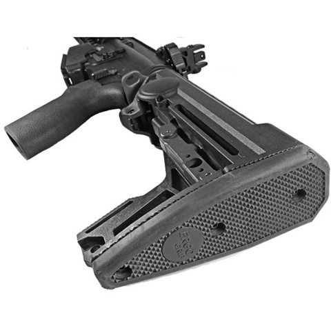 PTS Syndicate Airsoft Ergo F93 Pro Stock w/ Pad For AEG Buffer Tubes - BLACK