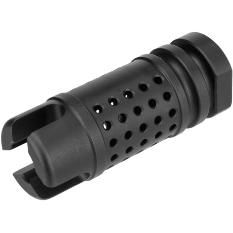 PTS Syndicate Airsoft Griffin M4SD-II Flash Compensator - 14mm CW
