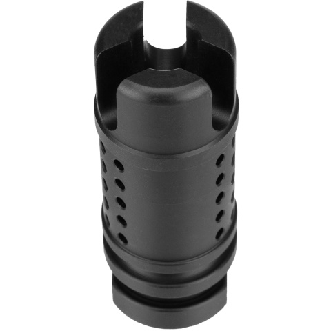 PTS Syndicate Airsoft Griffin M4SD-II Flash Compensator - 14mm CW